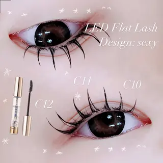 マツエク・マツパ MONSTER EYELaSHのマツエク・マツパデザイン