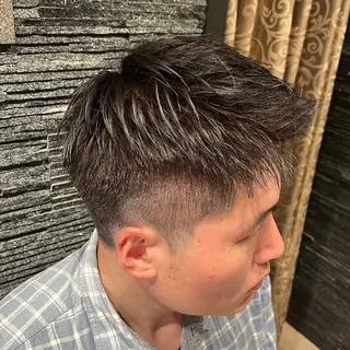 ショート メンズ 染谷 翔のヘアスタイル