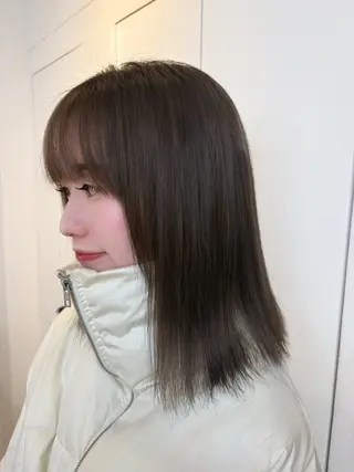 ミディアム ♡表参道/透明感 カラー/AOI🪽♡のヘアスタイル