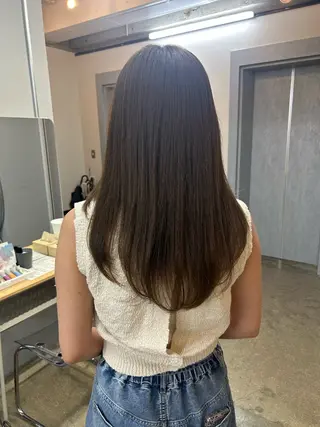 ロング サワムラ ソナタのヘアスタイル