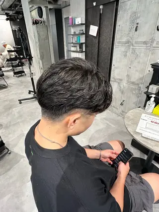 ショート ヘアアレンジ メンズ NEXT NEO所属・メンズヘア静岡 ✂︎Ryuheiのヘアスタイル