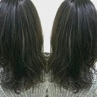 ミディアム カラー youres センター南所属・センター南 SEIJIのヘアスタイル