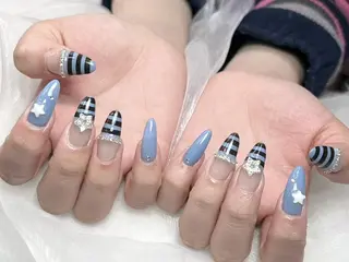 メンズ ネイル Bloom kabukiのネイルデザイン