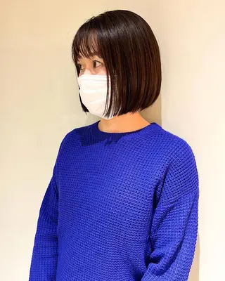 ショート ミディアムパーマ /癖毛パーマのヘアスタイル