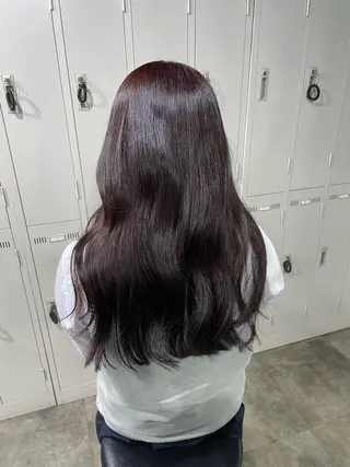 ロング カラー 表参道♡暗髪♡ 艶カラー♡アユミのヘアスタイル