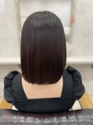 ミディアム 柴 芙未菜のヘアスタイル