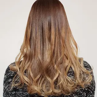 ロング カラー 🇰🇷透明感×ハイ トーン🌟tomoのヘアスタイル