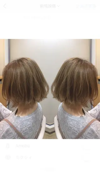 ショート カラー 🐝肥田 しょーと🐝のヘアスタイル