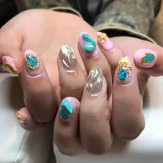 ネイル maggienail所属・Maggie Nagisaのネイルデザイン
