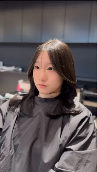 ミディアム カラー ヘアアレンジ 顔周り&ミディアム 特化/池袋/kokiのヘアスタイル