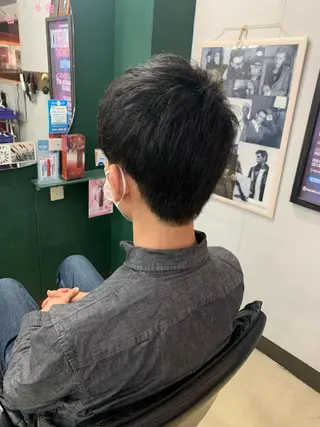 ミディアム メンズ lil所属・月館 怜奈のヘアスタイル