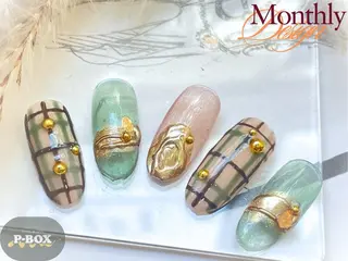 ネイル NAIL＆SPA P-BOX南浦和所属・NAIL P-BOX .HACHIのネイルデザイン