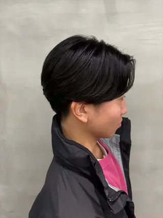パーマ メンズ 鮫島 海斗のヘアスタイル