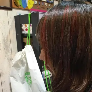 ミディアム カラー embrace エンブレイスのヘアスタイル