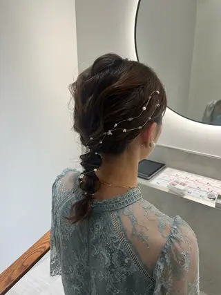 ヘアアレンジ 髪質改善/レイヤー× 縮毛矯正🤍maiのヘアスタイル