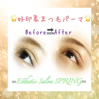 マツエク・マツパ Esthetic Salon SPRING所属・ｴｽﾃﾃｲｯｸｻﾛﾝ ｽﾌﾟﾘﾝｸﾞのマツエク・マツパデザイン