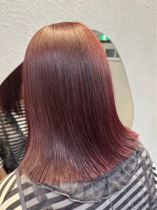 ミディアム カラー Salon de Qualia(サロンドクオリア)所属・ハイトーン/外国人風 カラー/メンズパーマのヘアスタイル