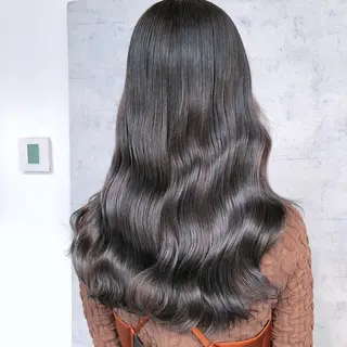 セミロング 髪質改善/艶カラー 前川南のヘアスタイル