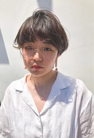 ショート eins.hair所属・過去一の柔髪ヘア 🌿einshairのヘアスタイル
