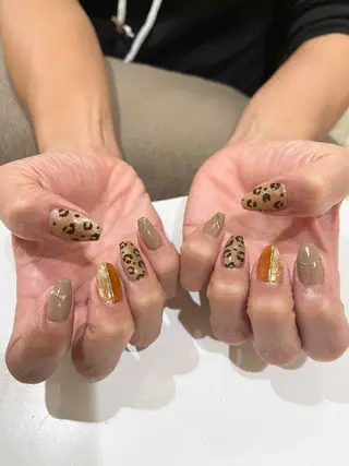 ネイル 🐶 🐾のネイルデザイン