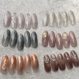 ネイル Ray. ／綺麗目ニュアンスのネイルデザイン