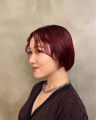 ショート mashu北堀江店所属・似合わせカラー/ 堀江美容室/レミ🎀のヘアスタイル
