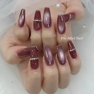 ネイル HANA 長さだしのネイルデザイン