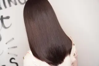 セミロング カラー 植田 /エクステ /ブリーチ/髪質改善のヘアスタイル