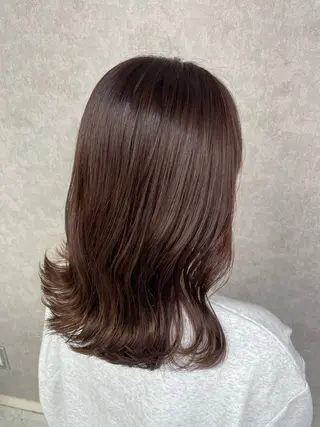 セミロング カラー door所属・door/南越谷 miiyuのヘアスタイル