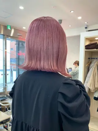 ショート カラー ヘアアレンジ 小顔カット/艶 カラー特化♡MIHOのヘアスタイル