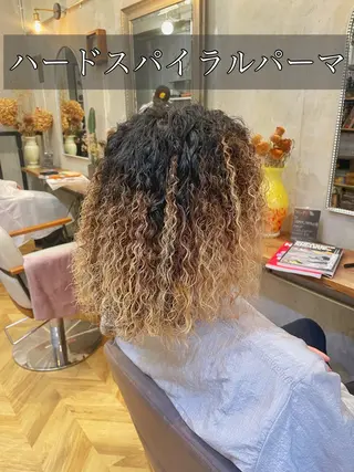 パーマ メンズ エクステ指名No.1 【店長】橘田のヘアスタイル