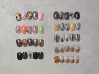 ネイル 花岡 美沙子のネイルデザイン