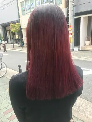 セミロング analogue所属・u harukaのヘアスタイル