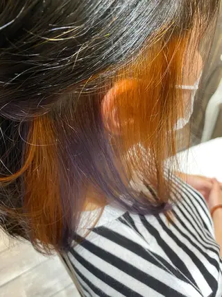 ミディアム カラー HAIR MAKE Y-21 久地店所属・船田 雅也のヘアスタイル