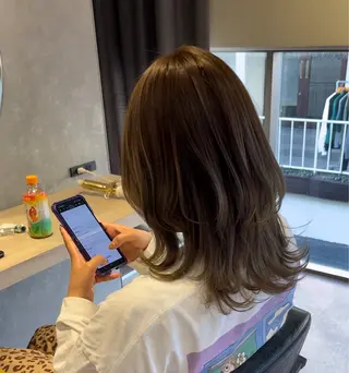 ミディアム 佐藤優太朗 似合わせ/髪質改善のヘアスタイル