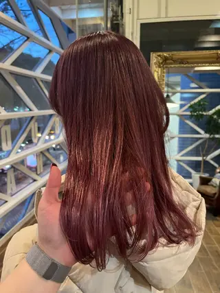 ロング カラー そね こまちのヘアスタイル