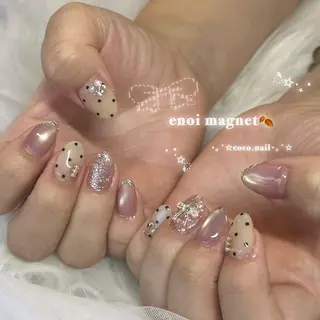 ネイル lili.nail y2k/ワンホンのネイルデザイン