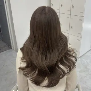 ロング カラー 🤍上品韓国ガーリー 🤍ひとみ🤍のヘアスタイル
