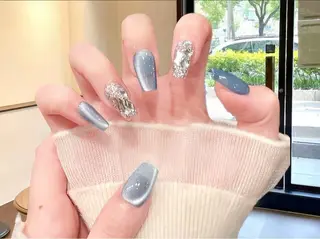 ネイル H3 Nail Tsuki🦋💙のネイルデザイン