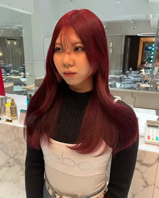 ロング haruna .のヘアスタイル