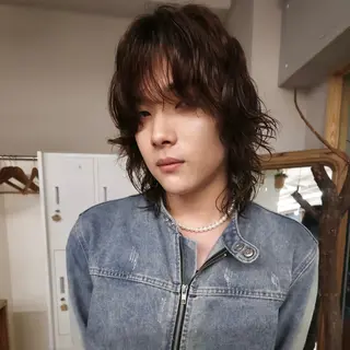 ロング パーマ メンズ cope'u  emu所属・cope'u moneのヘアスタイル