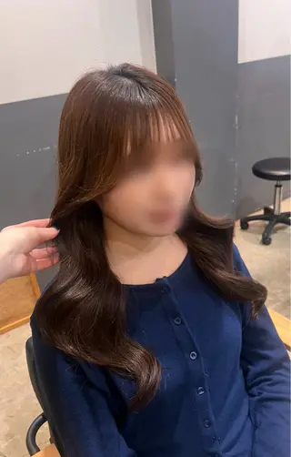 ロング ナナミ ⠀のヘアスタイル