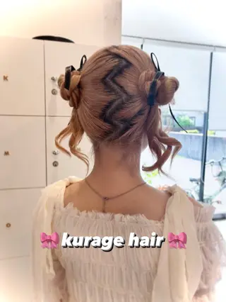 ヘアアレンジ mata-L23 かのんのヘアスタイル