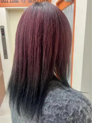 カラー 八馬 那由多のヘアスタイル