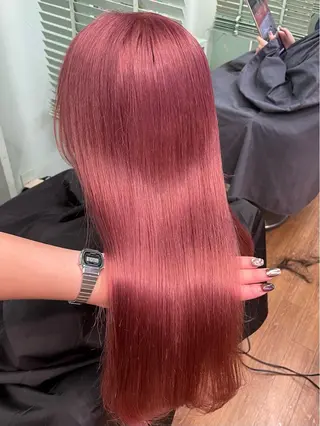 カラー 上品うるツヤ韓国ヘア 🤍Hana/川崎のヘアスタイル