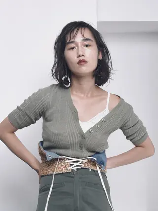 ショート BANKSIA ボブ専門/草野明郎のヘアスタイル