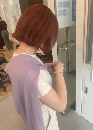 ショート カラー YUNA ユウナのヘアスタイル