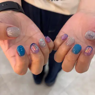 ネイル 栗田 ゆう子のネイルデザイン