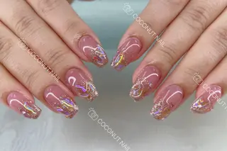 ネイル 神田 ココナッツのネイルデザイン