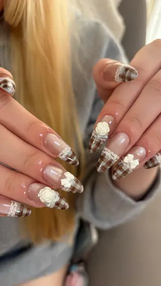 ネイル ⟡.·coco⟡.· 1月予約受付中のネイルデザイン